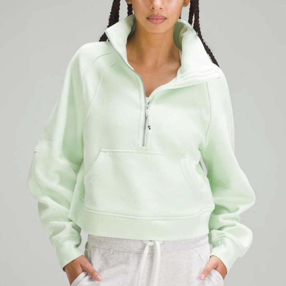lululemon Scuba Oversized Funnel Neck - Kohlrabi Green